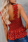 Floral Smock Tank