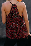 Leopard Printed Racerback Tank Top