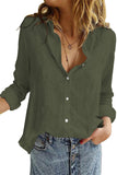 Textured Solid Color Basic Shirt