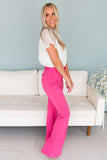 Rose Wide Leg High Waist Pants