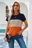 Contrast Colorblock T-shirt