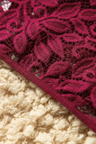 Deep V Lace Bralette Crop Top