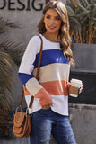 Blue Catch Feels Colorblock Sweater