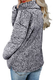 Zipper Fleece Pullover Coat