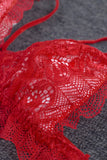 Sexy Lace Bralette Set with Garter Belts
