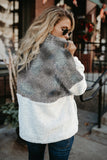 Tie-dye Fluffy Fleece Pullover Sweatshirt
