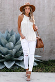 Keyhole Knit Tank Top