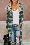 Print Long Cardigan
