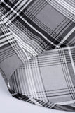 Plaid Drape Cardigan