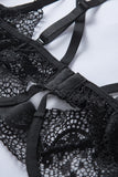 Cadged Strappy Lace Bralette Set