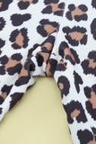 Print Elastic Waist Jogger Pants