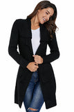 Chunky Long Cardigan with Side Pockets