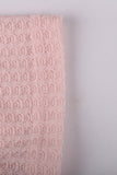 Leopard Sequin Splicing Turtleneck Waffle Sweatshirt