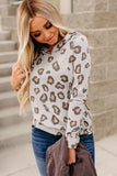 Leopard Print Hoodie