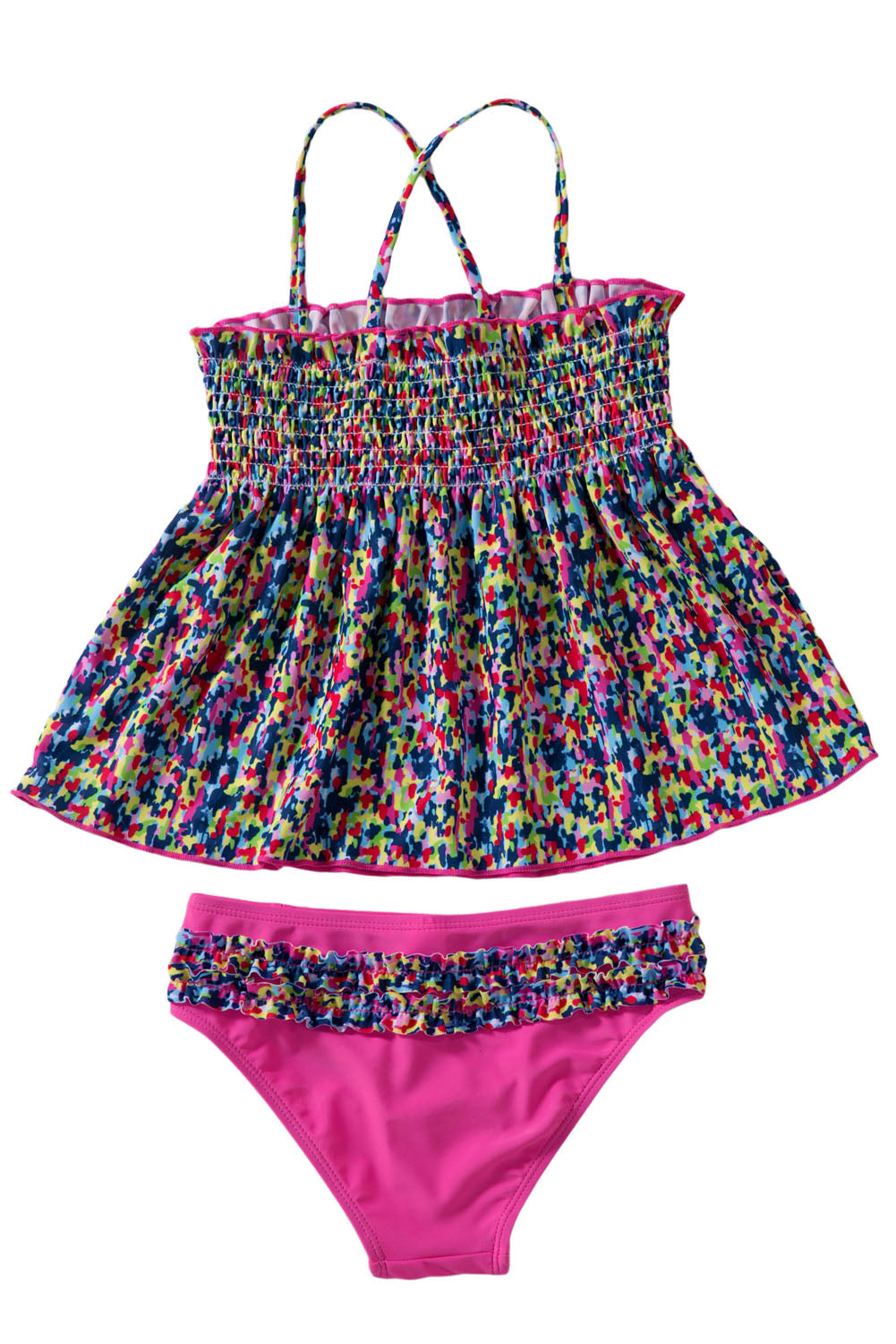 Little Girls’ Boho Two Piece Swimsuit Set