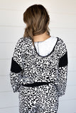 Print Pullover and Joggers Set