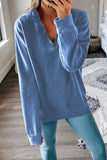 Zip Collar Sweatshirt