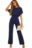 Oh So Glam Belted Wide Leg Jumpsuit