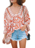 Boho Print Free Flowing Tunic