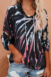 Tie-dye Knit Hoodie