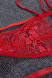 Sexy Lace Bralette Set with Garter Belts