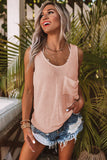 Waffle Texture Tank Top