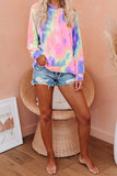 Tie-dye Knit Hoodie