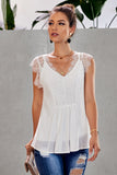 From A Dream Lace Tank Top with Vest