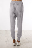Casual Drop Crotch Tapered Leg Pants