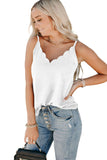 Scallop Edge Tank Top