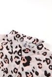 Python Print Short Sleeve Shirt    Leopard Print Short Sleeve Shirt