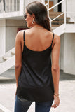 Embossed Mesh Cami Tank