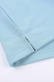Pocketed Tee with Side Slits
