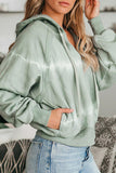 Cotton Pocketed Tie-dye Hoodie