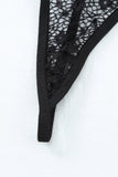 Lace Bralette Set with Garters and Gloves