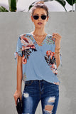 Floral Twist Top