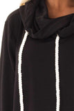 Long Sleeve Hoodie with Rope Drawstring
