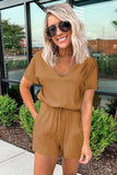 Pocketed Knit Romper