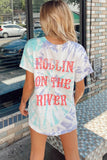 CCR Rollin' On The River Letters Graphic Tee