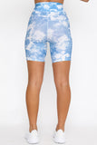 Charcoal Leopard Print Sports Bra Shorts Set
