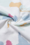 Tie Dye Pattern Hoodie