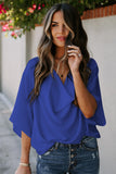Draped Blouse