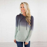 Chloe - Baseball Double Hoodie Sweatshirt