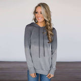 Chloe - Baseball Double Hoodie Sweatshirt