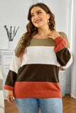 Pullover Colorblock Winter Sweater