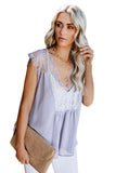 From A Dream Lace Tank Top with Vest
