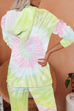 Multicolor Utopia Tie Dye Hoodie Joggers Loungewear