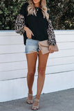 Blossom Contrast Swiss Dot Knit Top