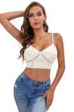 Spaghetti Straps Crochet Lace Bralette