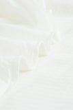 Lace Splicing Ruffled Short Sleeve T-shirt